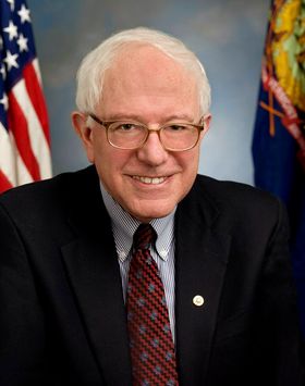Senator Bernie Sanders at a Senate HELP Committee hearing on technology and labor policy